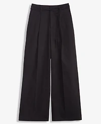 I.n.c. International Concepts Women's High-Rise Belted Wide-Leg Pants, Macy's Exclusive