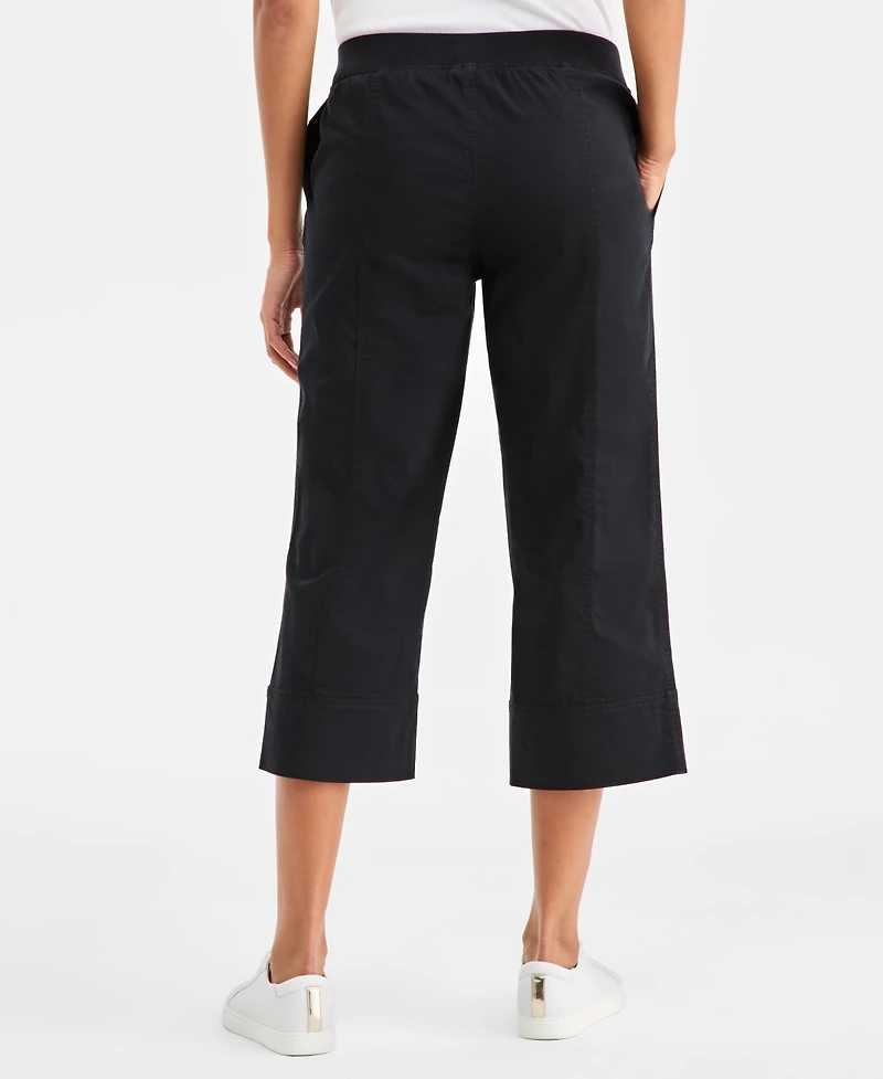 Style & Co Women's Mid-Rise Pull-On Capri Pants, Macy's Exclusive