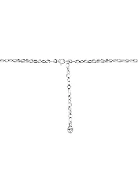 Effy Collection Diamond Accent Necklace in Sterling Silver and 14K Yellow Gold