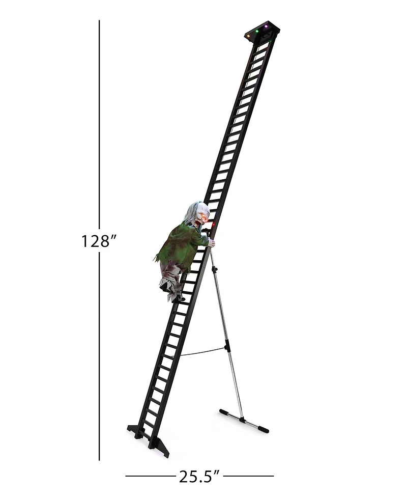 10 ft. Outdoor Ladder Climbing Zombie