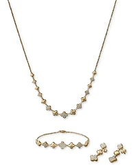 Wrapped in Love Diamond Clover Necklace (1/2 ct. t.w.) in 14K Yellow Gold