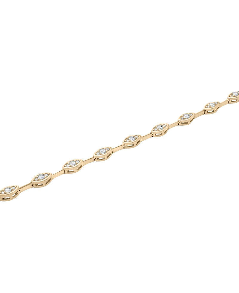 Wrapped in Love Diamond Bracelet (1/2 ct. t.w.) in 14K Yellow Gold