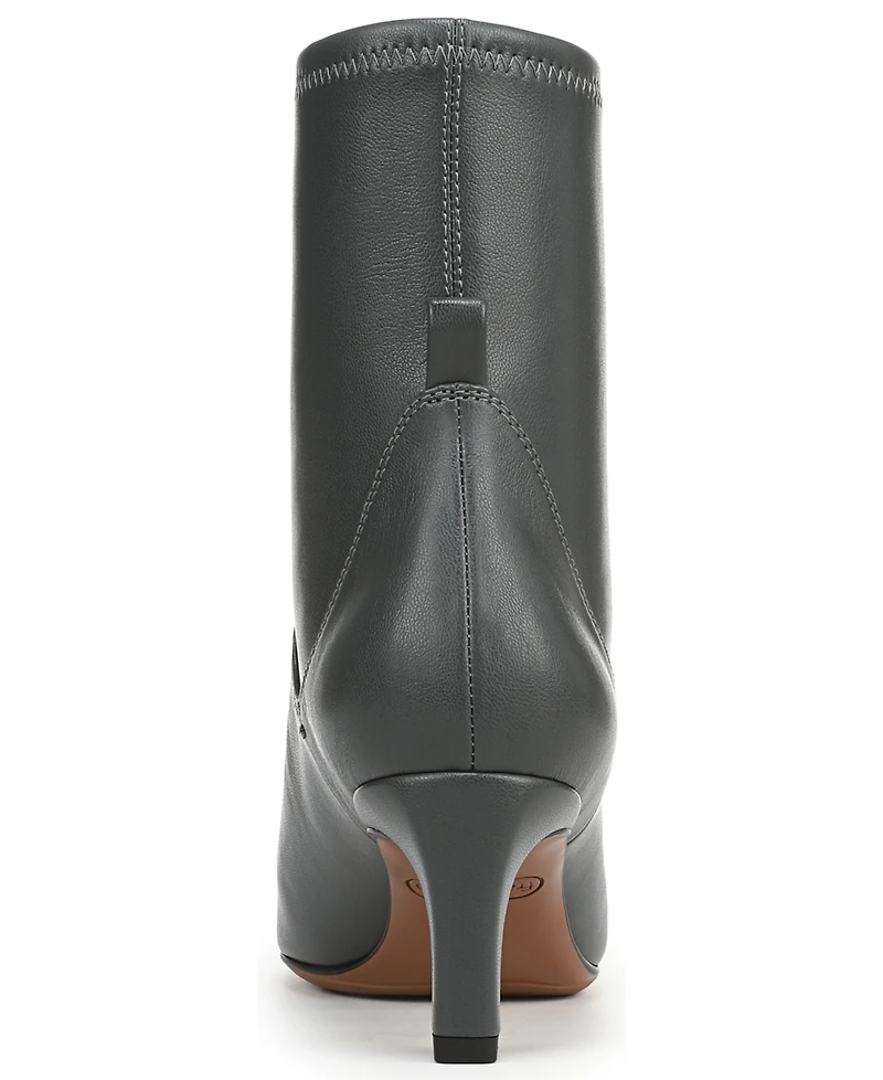 Franco Sarto Women's Tarrin Square Toe Zip Short Boots