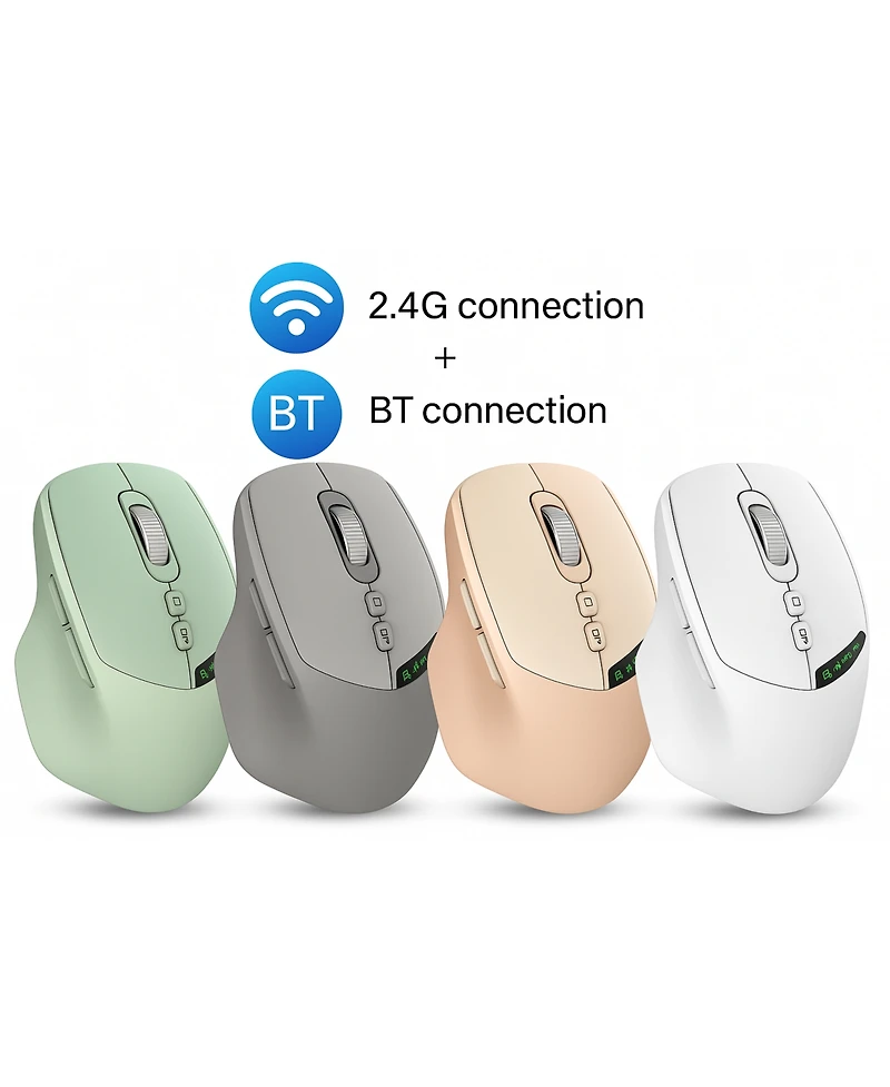 2.4G+Bt Dual Mode Wireless Mouse