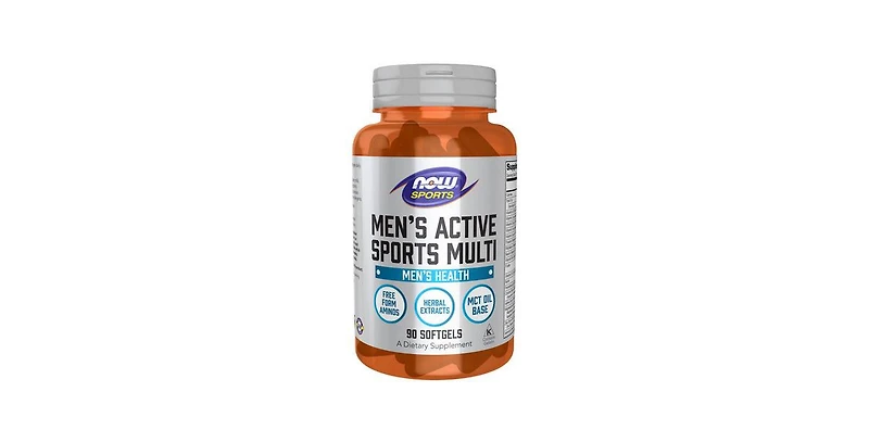 Now Foods Men's Active Sports Multi, 90 Softgels
