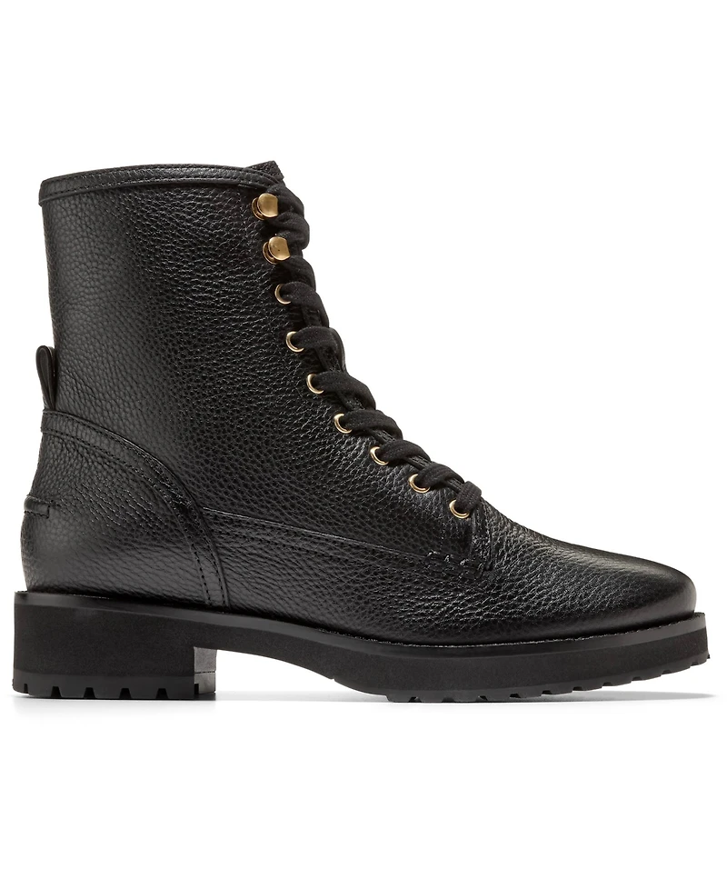 Cole Haan Women's Lyndon Waterproof Lace Up Booties