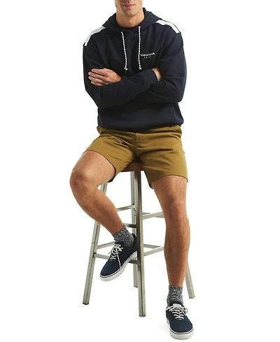 Nautica Men's Tape Shoulder Long Sleeves Hoodie