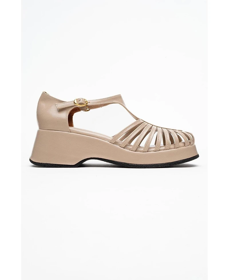 Prologue Shoes Aniel Platform Wedge Sandal (Women)