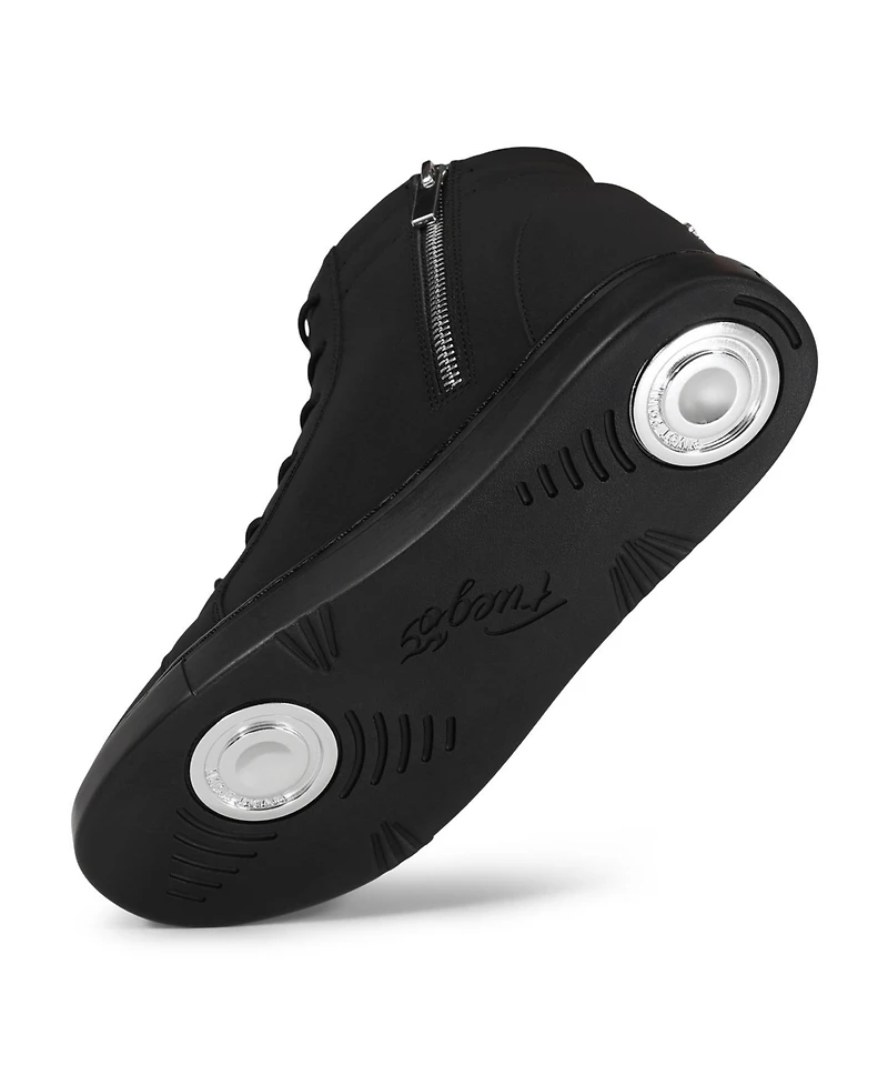 Fuego Kids All-black Wedge Sneaker