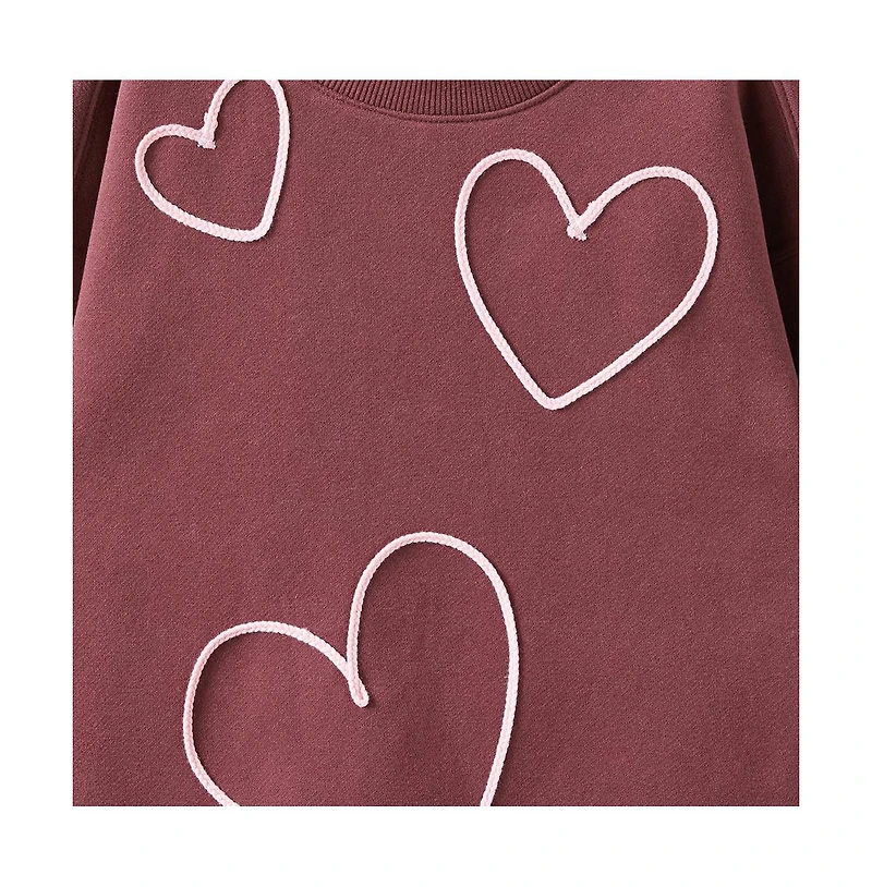 Cotton On Little Girls Sammy Oversized Crew