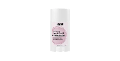 Now Foods Long Lasting Deodorant Stick, Rose + Ylang Ylang 2.2 Oz