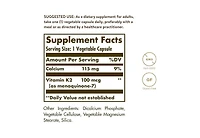 Solgar Natural Vitamin K2 (Mk-7) ,100 mcg ,50 V Caps