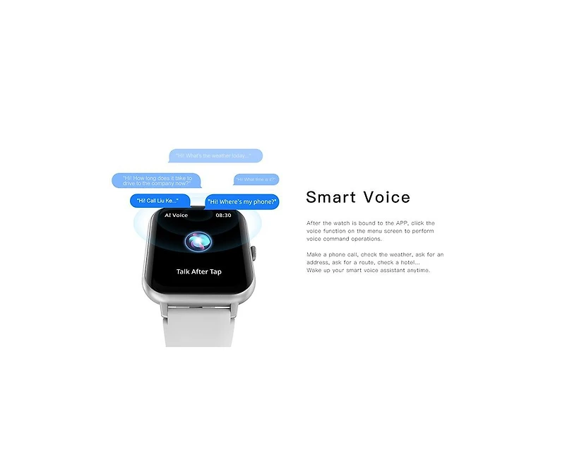 Ruxing Smart Bluetooth Call Watch Heart Rate And Blood
