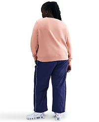 Nike Plus Size Sportswear Club Fleece Graphic Crew-Neck Sweatshirt