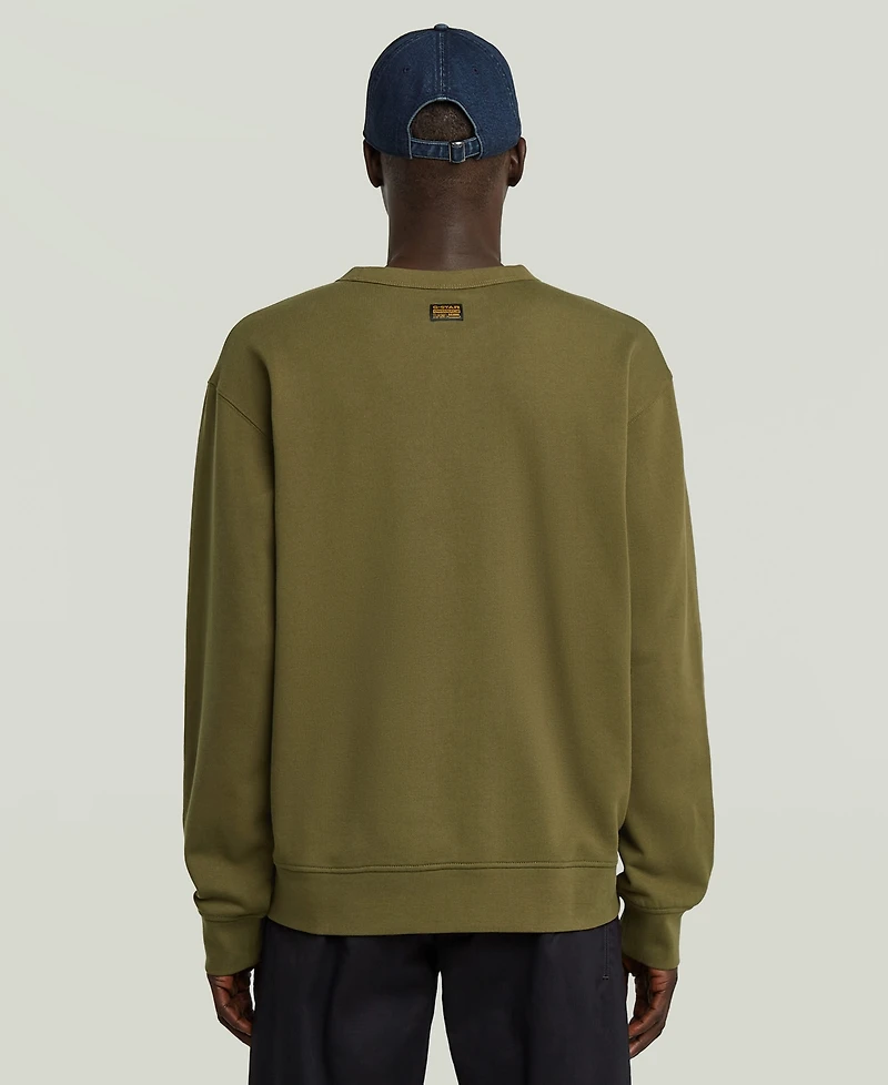 G-Star Raw Men's Graphic Printed Oversized T-Shirt