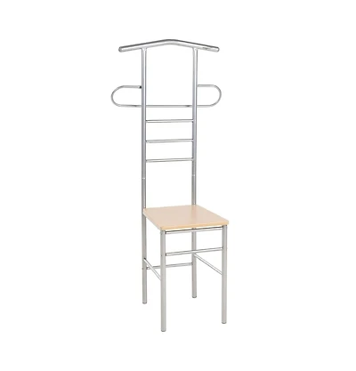 vidaXL Gentleman's Valet Chairs 2 pcs Metal