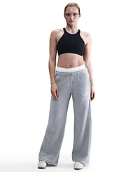 Nike Women's Sportswear Club Fleece Mid-Rise Wide-Leg Sweatpants