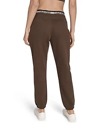 Calvin Klein Women's Performance Logo Stripe Jogger Sweatpants