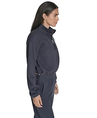 Calvin Klein Women's Performance Half-Zip Pull-On Sweatshirt