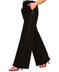 Isaac Mizrahi Women's Ponte Tuxedo Pants