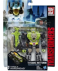 Transformers Hardhead and Furos Deluxe Class | Transformers Generations Titans Return