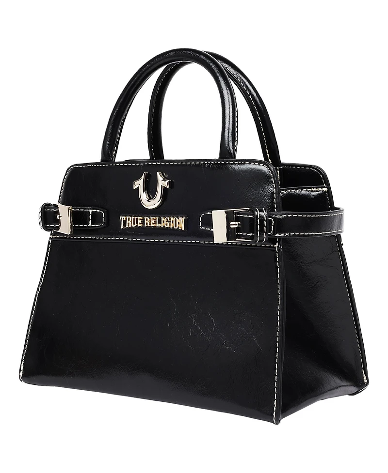 True Religion Buckle Tab Tote