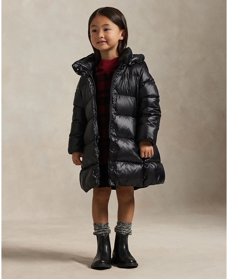 Polo Ralph Lauren Girls 2T-6X Hooded Long Jacket