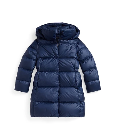 Polo Ralph Lauren Girls 7-16 Hooded Long Jacket