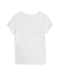 Polo Ralph Lauren Girls 2T-6X Logo Detail T-Shirt