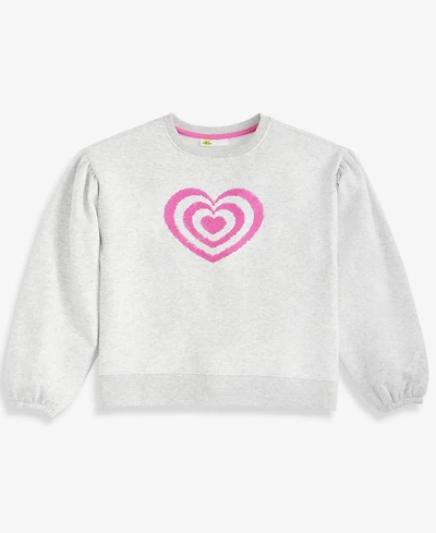 Epic Threads Girls 5-20 Heart Sequin Sweatshirt, Macy's Exclusive