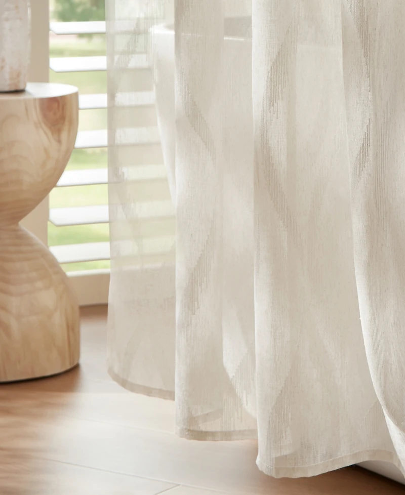 Madison Park Candice Sheer Shower Curtain