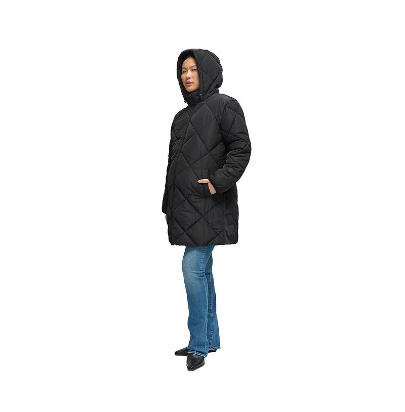 Ingrid + Isabel Longline Puffer Jacket with Removable Babywearing Cocoon Insert