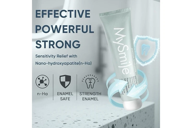 MySmile Nano-Hydroxyapatite Toothpaste for Sensitive Teeth