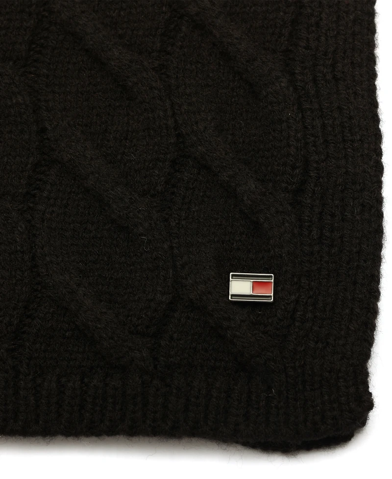 Tommy Hilfiger Men's Wide Cable Scarf