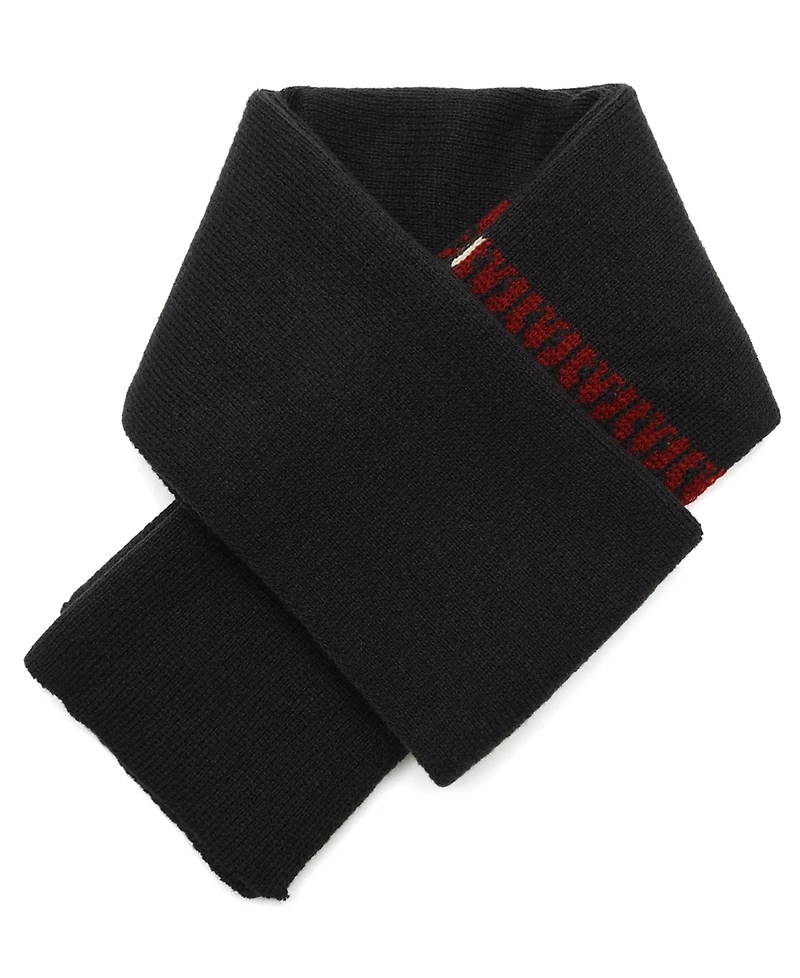 Tommy Hilfiger Men's Bird's Eye Fair Isle Scarf