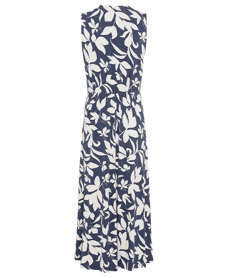 Olsen Women's Floral Print Maxi Dress