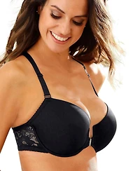 Lascana Women's Front Clasp T-Shirt Bra
