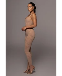 Jluxlabel Women's Mesh Essentials Tank Bodysuit Undergarment