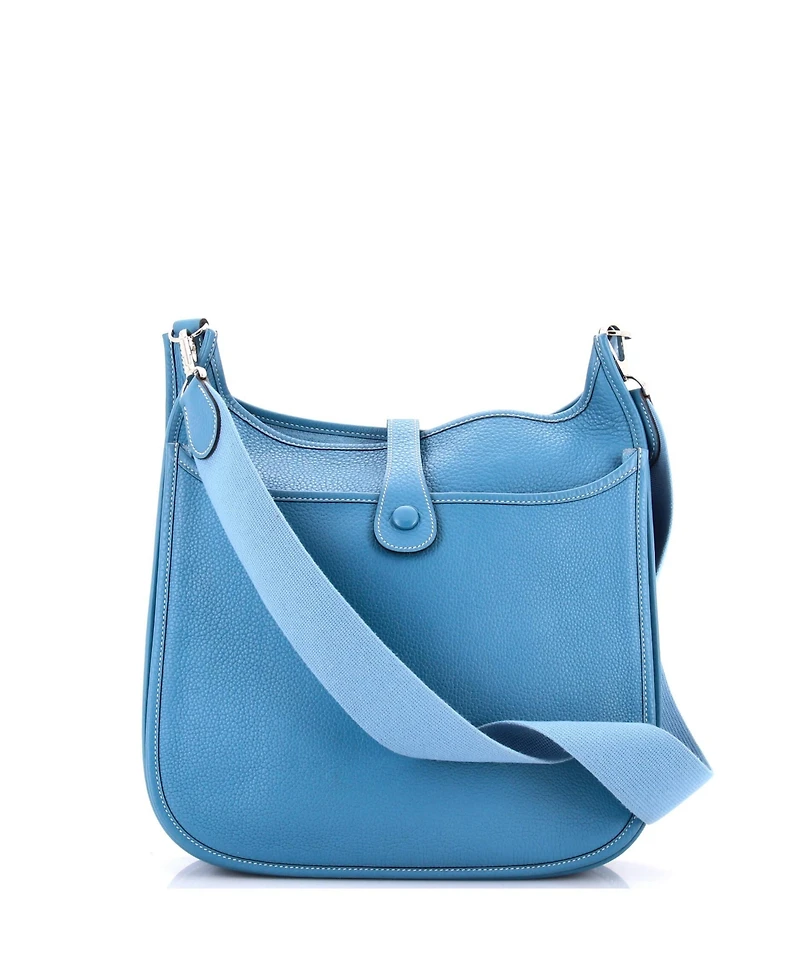 Pre-Owned Hermes Gm Evelyne Bag Gen Ii Clemence