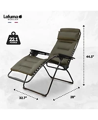 Lafuma LFM3123-7057 Futura Air Comfort Xl Series Outdoor Relaxation Chair, Taupe