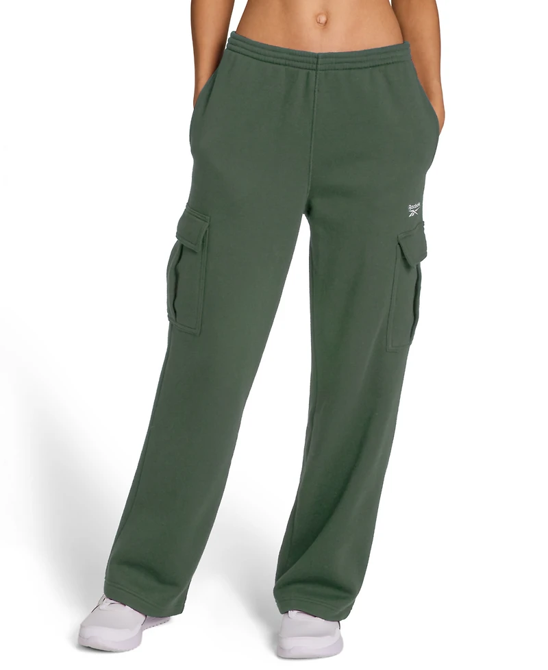 Reebok Women's Small Logo Cargo Pants