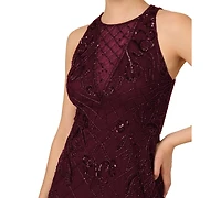 Adrianna Papell Women's Embellished Mermaid Gown