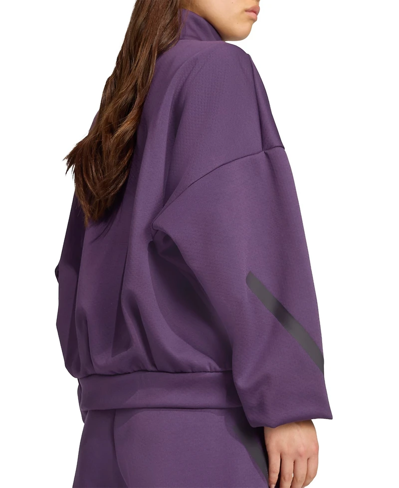 adidas Women's Z.n.e. Zip-Front Long Sleeve Track Jacket