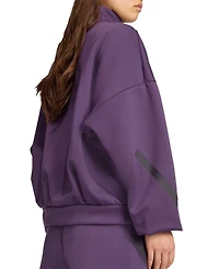 adidas Women's Z.n.e. Zip-Front Long Sleeve Track Jacket