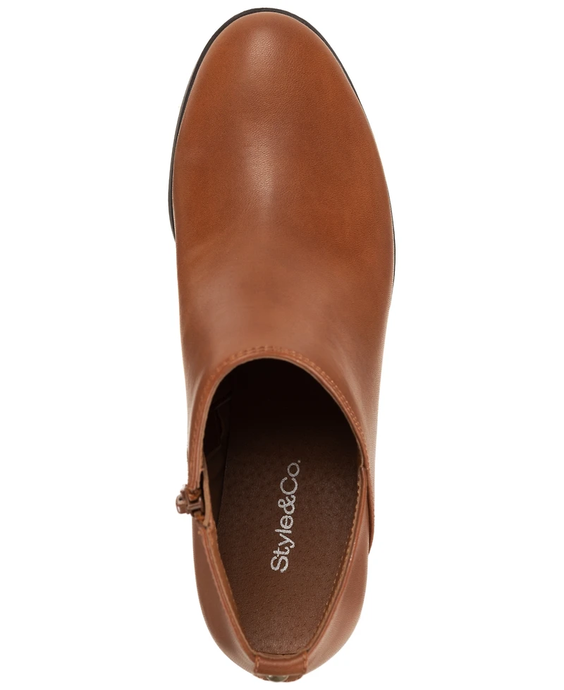 Style & Co Women's Felaa Block Heel Booties, Macy's Exclusive