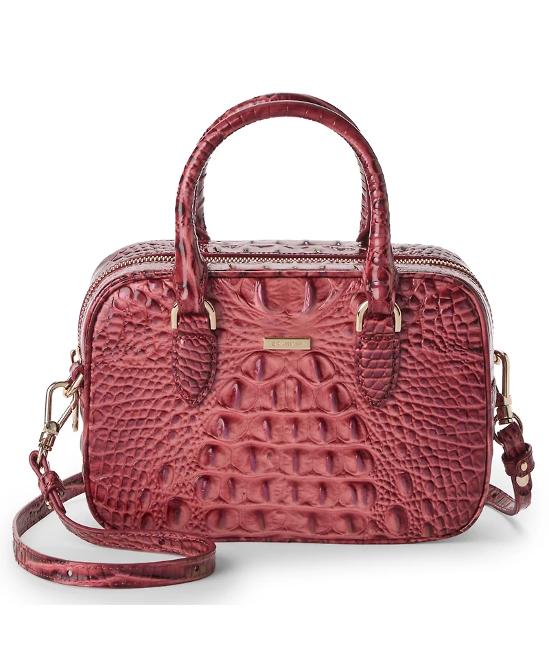 Brahmin Mara Buckle Small Satchel Bag