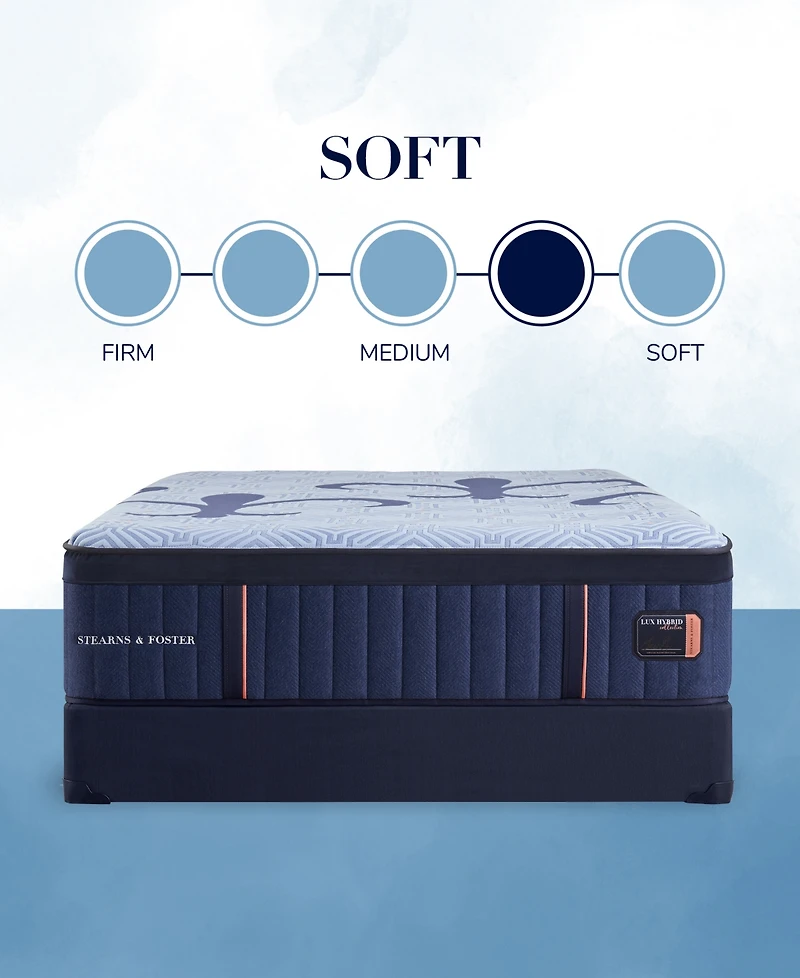Stearns & Foster Lux Hybrid Elite 14.5" Soft Tight Top Mattress, Twin Xl