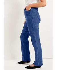June + Vie Women's Fit Bootcut Jeans