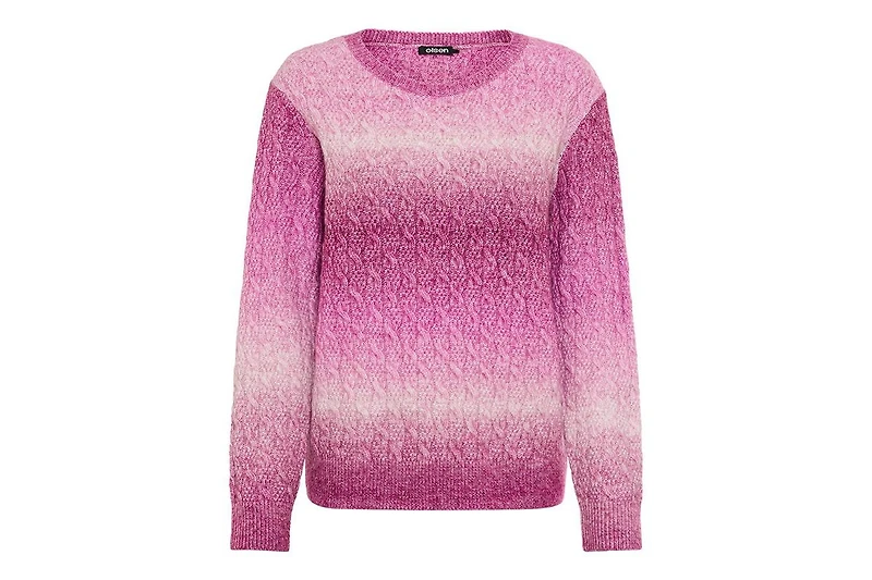 Olsen Women's Ombre Cable Knit Sweater