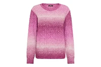Olsen Women's Ombre Cable Knit Sweater